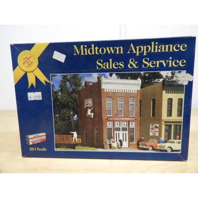 WALTHERS, CONNERSTONE, MIDTOWN APPLIANCE SALES & SERVICES, HO SCALE, ITEM NO: 933-3614