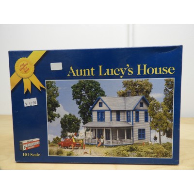 WALTHERS, CONNERSTONE, AUNT LUCY'S HOUSE, HO SCALE, ITEM NO: 933-3601