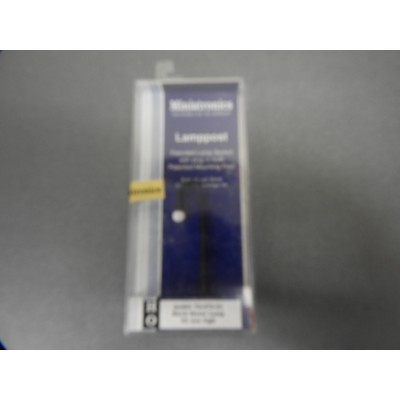 MINIATRONICS, HO SCALE LAMPOST, PATENTED LAMP SOCKET WITH PLUG, ITEM NO: 7207201