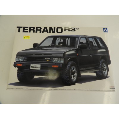AOSHIMA, TERRANO R3M, Plastic Car Model Kit, Item 044155