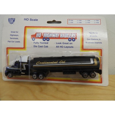 IHC, Continental Oil, HO SCALE HIGHWAY HAULERS, Die Cast Cab, #1722