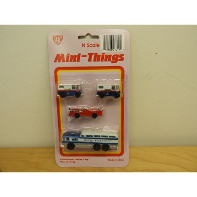 IHC, Mini-Things Vehicles, N Scale, PLASTIC TRUCKS, 52-7019