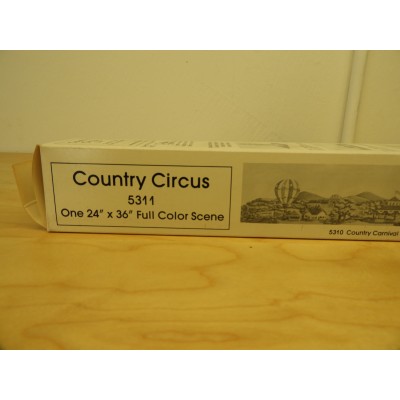 IHC, Country Circus, One 24" x 36" Full Color Scene, Scenic Backgrounds, 5311