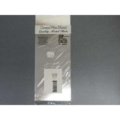 .008 Tin Sheet Metal K&S Precision Metal 254 1 pc per bag 