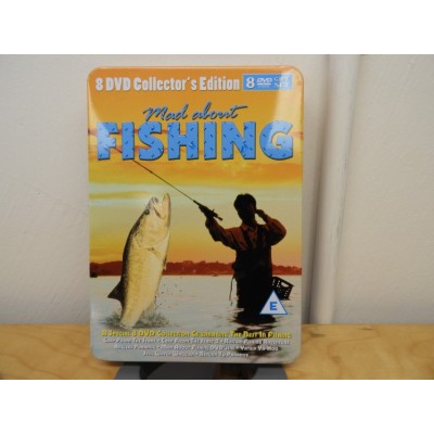 Mad about FISHING 8 DVD Collector's Edition GIFT SET, 8013T