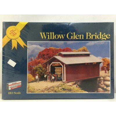 WALTHERS CORNERSTONE SERIES, Willow Glen Bridge, HO SCALE, STRUCTURE KIT, 933-3602